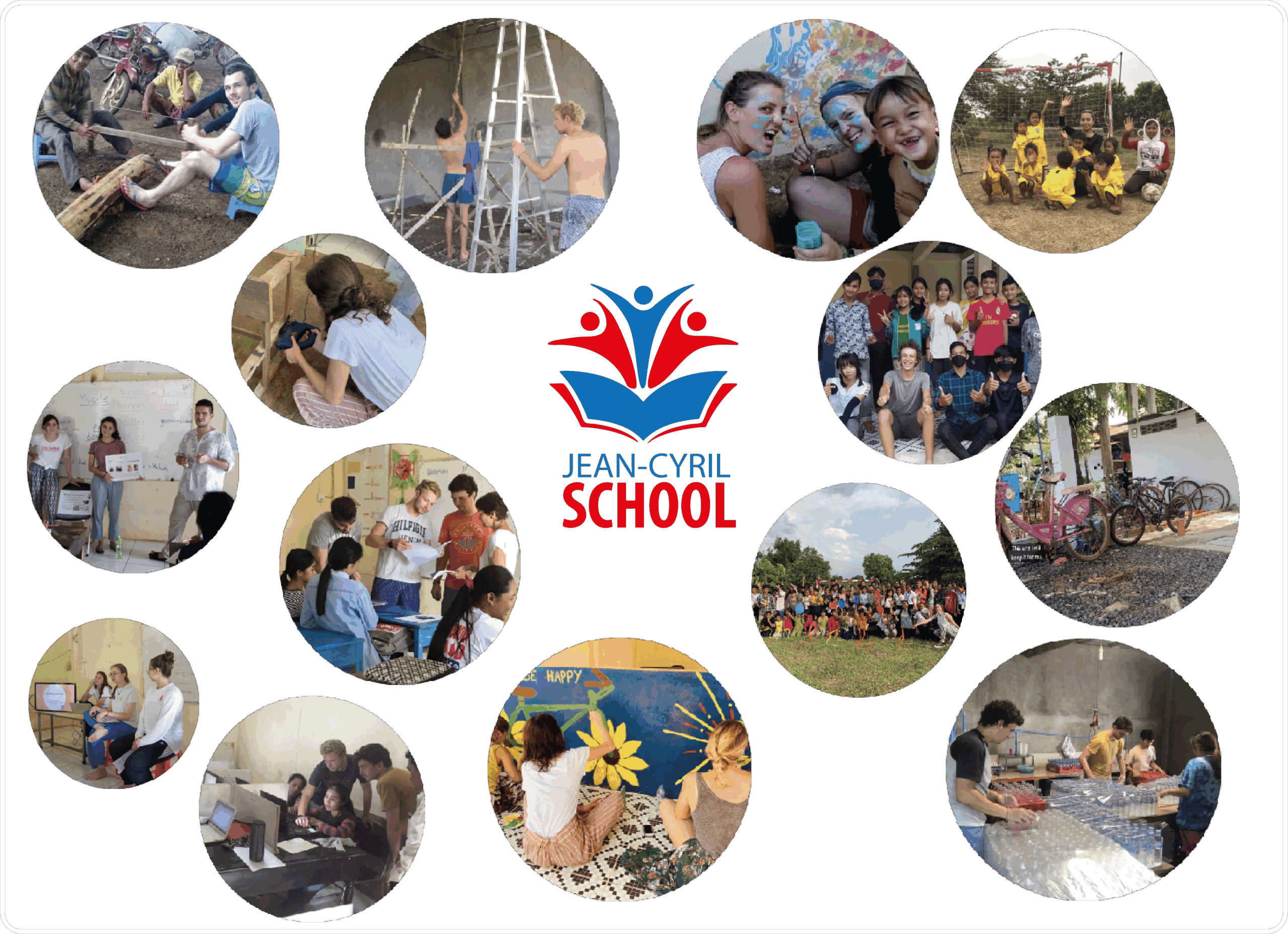 bénévoles Jean-Cyril School